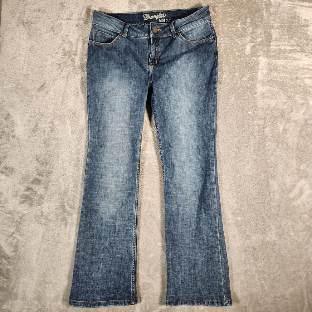 Wrangler Women's Medium Blue Bootcut Jeans